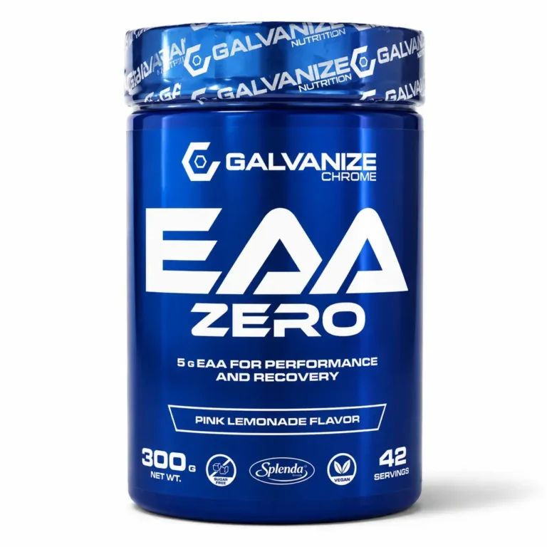 خرید قوطی ۳۰۰ گرمی مکمل آمینو اسید EAA زرو گالوانیز کروم طعم پینک لیموناد