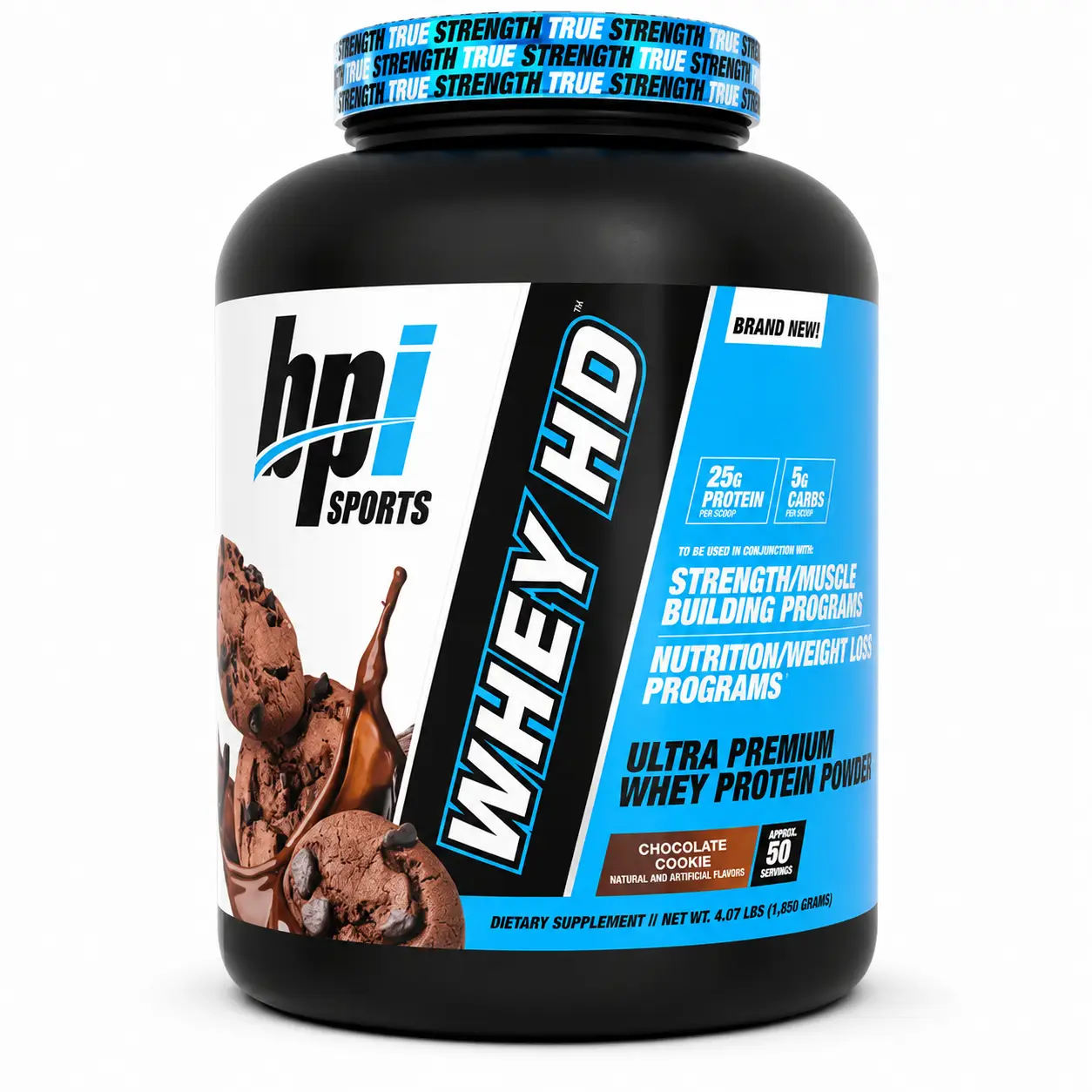 پودر وی پروتئین HP Sports Whey HD شکلات کوکی پودر وی پروتئین HP Sports Whey HD با طعم شکلات کوکی، ۵۰ سروینگ و ۱۸۵۰ گرم