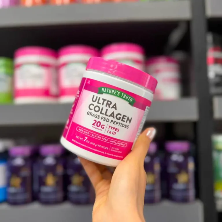 پودر کلاژن نیچرز تروث Ultra Collagen حاوی کلاژن پپتاید نوع 1 و 3