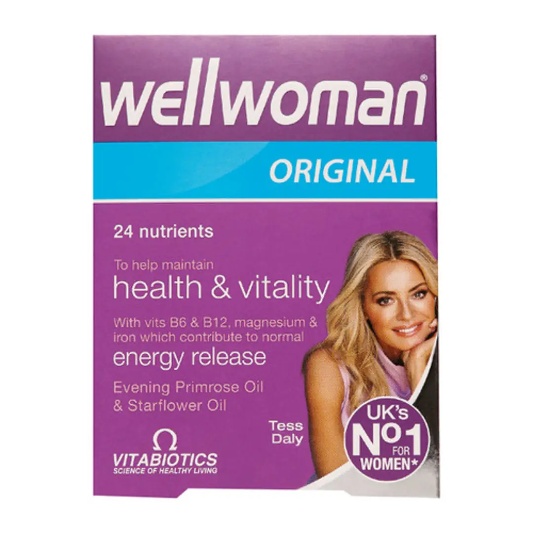 خرید قرص ول وومن اورجینال ویتابیوتیکس قرص ول وومن اورجینال ویتابیوتیکس Wellwoman Original بسته 30 عددی