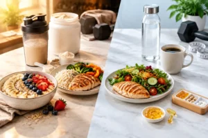 تفاوت زمان‌بندی مصرف مکمل‌ها در دوران حجم و کات