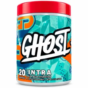 مکمل GHOST Intra حاوی EAA و BCAA با وزن ۴۴۰ گرم و ۲۰ سروینگ