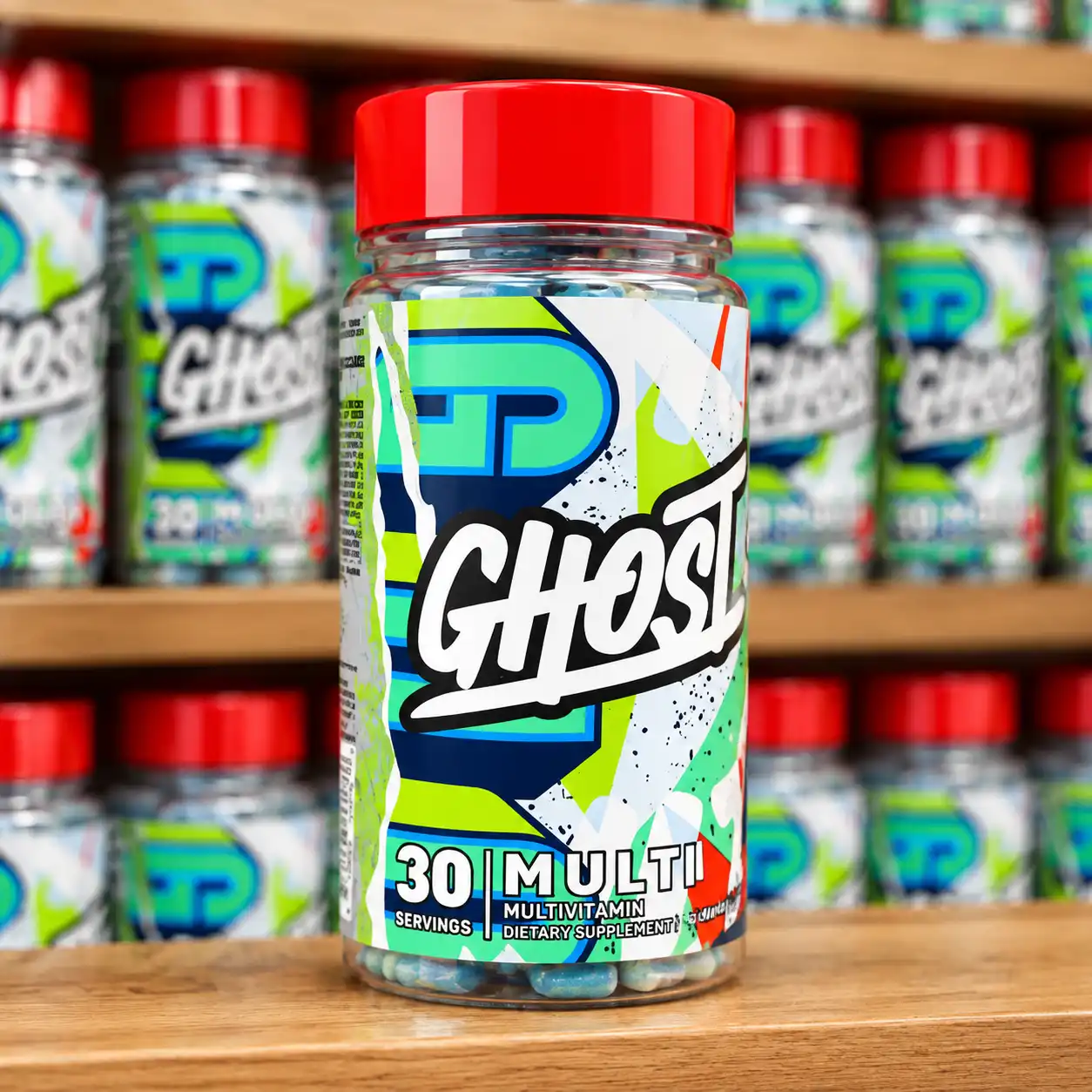 مولتی ویتامین گوست GHOST Multi | ۹۰ کپسول، ۳۰ سروینگ