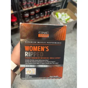 مولتیویتامین بانوان GNC AMP Women’s Ripped با بستهبندی ۳۰ روزه و فرمول بدون محرک