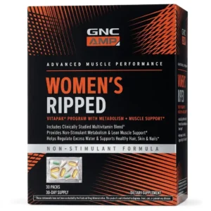 مولتی ویتامین جی ان سی بانوان GNC AMP Women's Ripped بسته ۳۰ روزه