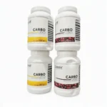 کربو استروویت ۱۰۰۰ گرمی با طعم لیمو و گیلاس در پس‌زمینه سفید