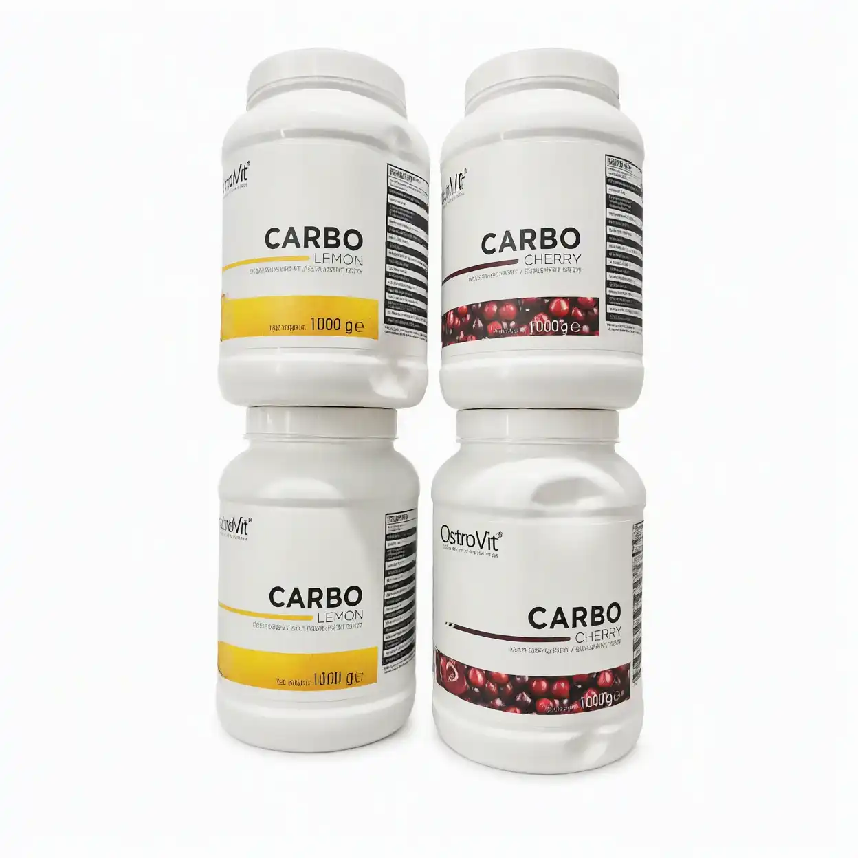 کربو استروویت ۱۰۰۰ گرمی | OstroVit Carbo طعم لیمو و گیلاس